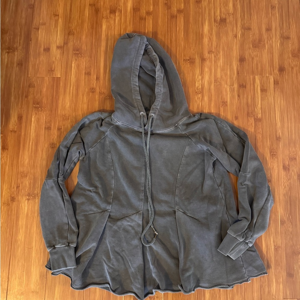 Pilcro Charcoal Hooded Sweatshirt
